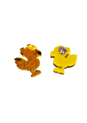 Épinglette (Pin) Final Fantasy Par Chinook Crafts - Chocobo